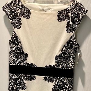 Maggy London Black & White Dress (8)
